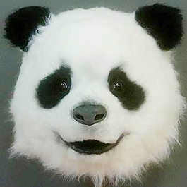 [寫實動物面具] 五月天熊貓面具Panda mask