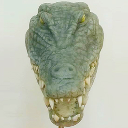 [寫實動物面具] 五月天鱷魚面具Alligator mask