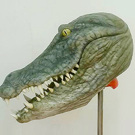 [寫實動物面具] 五月天鱷魚面具Alligator mask