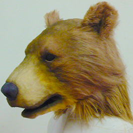 [寫實動物面具] 五月天棕熊面具Brown bear mask