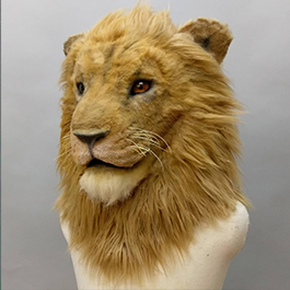 [寫實動物頭套] 魔人社獅子面具製作 Lion mask