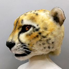 2017魔人社獵豹面具製作 Cheetah mask