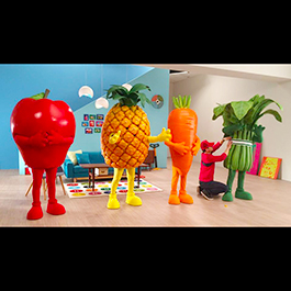 [人偶裝布偶裝] 菠蜜果菜汁-蔬菜水果人偶 fruit & vegetable suits