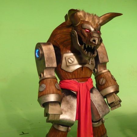魔人社 2009 牛械王怪獸裝製作 Monster suit monster costume《DNF》