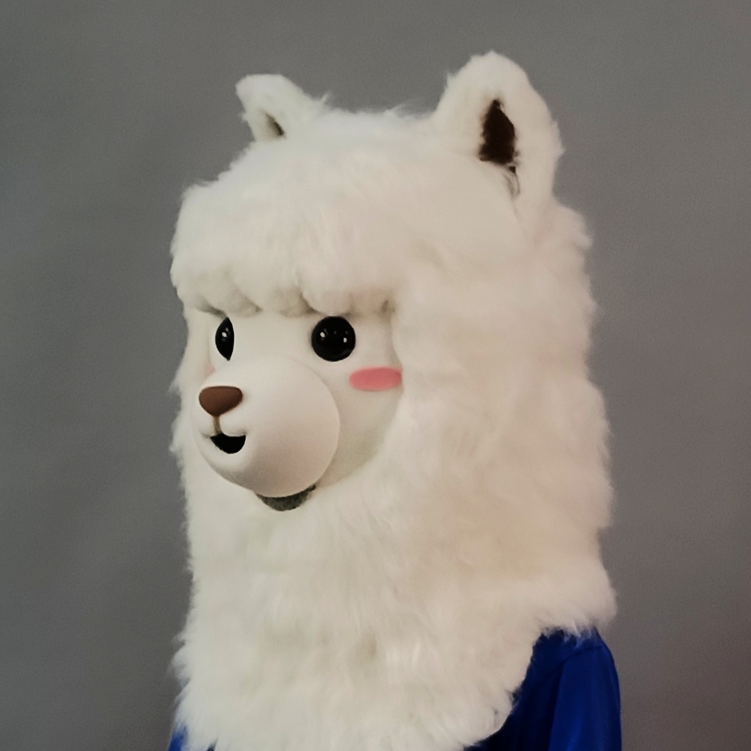 魔人社2021羊駝面具頭套製作 Alpaca mask