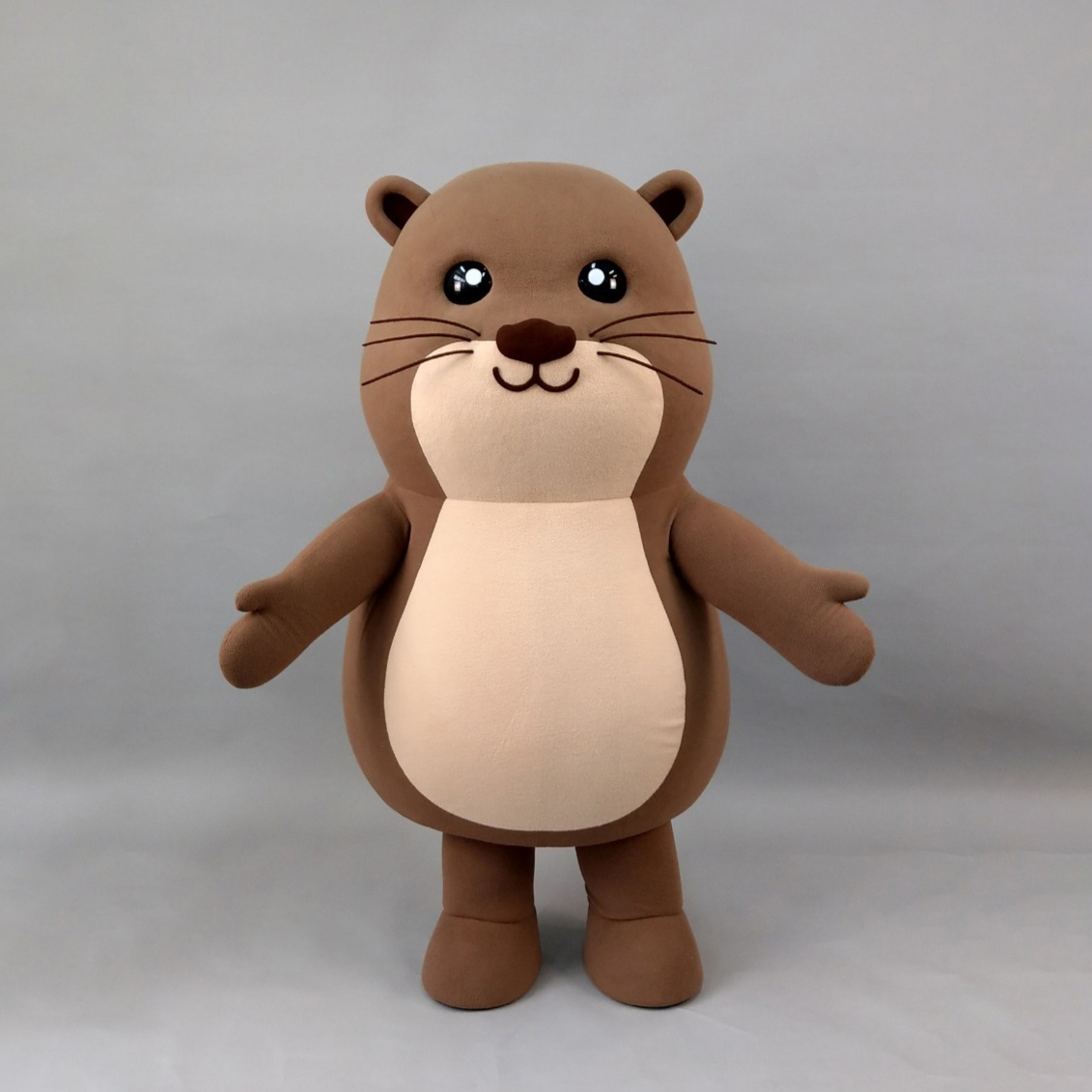 魔人社2021金門縣吉祥物水獺“阿特”人偶裝製作 Otter mascot costume