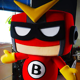 [人偶裝布偶裝] Beebub 超人人偶裝 Mascot