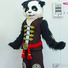 [人偶裝布偶裝] 魔獸世界潘達利亞-熊貓人偶裝 Mascot