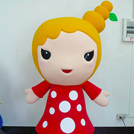 [人偶裝布偶裝] Happy Go吉祥物-少女點點人偶裝 Mascot