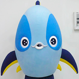 [人偶裝布偶裝] 高雄海洋局吉祥物-鮪魚寶人偶裝 Tuna Fish Mascot