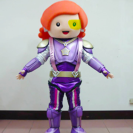 [人偶裝布偶裝] 義大世界人偶裝-月神黛安娜 Mascot (Eda world robot series)