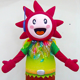 [人偶裝布偶裝] 遠百吉祥物-太陽寶寶-綠精靈寶寶 Mascot suit