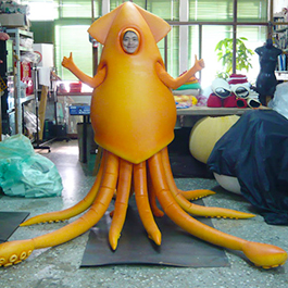 魷魚人 Squid Suit 特殊造型服裝 Special costumes