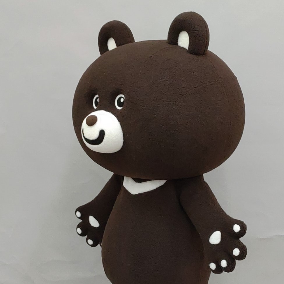 魔人社 2020中國信託黑熊人偶裝製作 black bear mascot costume